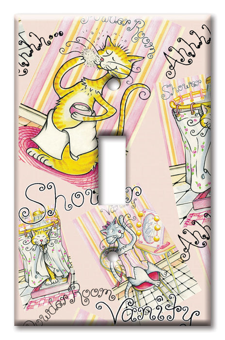 Decorative Printed Switch Plate - Electrical Switch Cover Wall Plate by Art Plates - Vanity