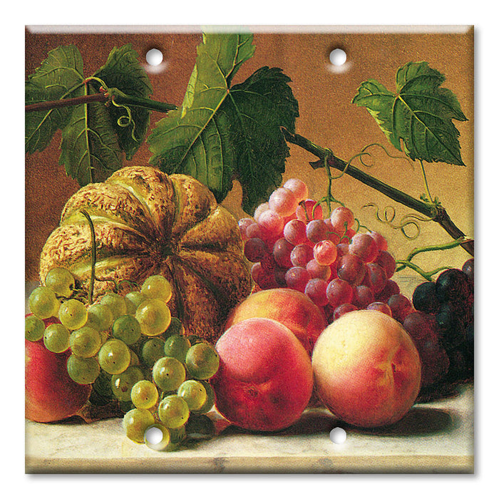 Decorative Printed Switch Plate - Electrical Switch Cover Wall Plate by Art Plates - Hetzel: Fruit Still Life