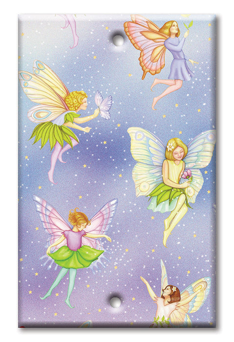 Decorative Printed Switch Plate - Electrical Switch Cover Wall Plate by Art Plates - Fairies - Image by Dan Morris