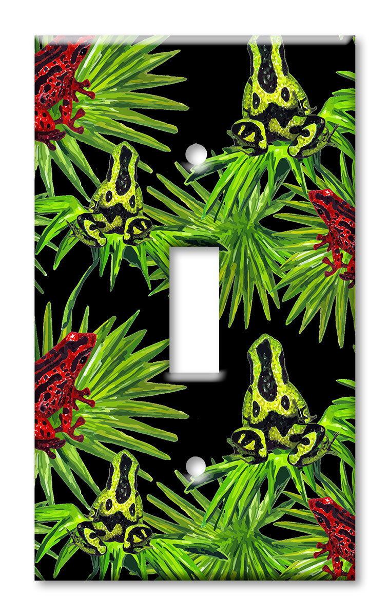 Oversized Switch Plates in Frog Themes