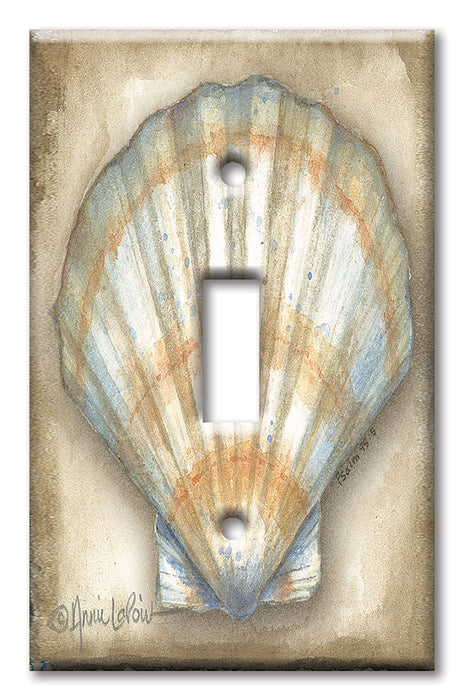 Decorative Printed Switch Plate - Electrical Switch Cover Wall Plate by Art Plates - Clam Shell