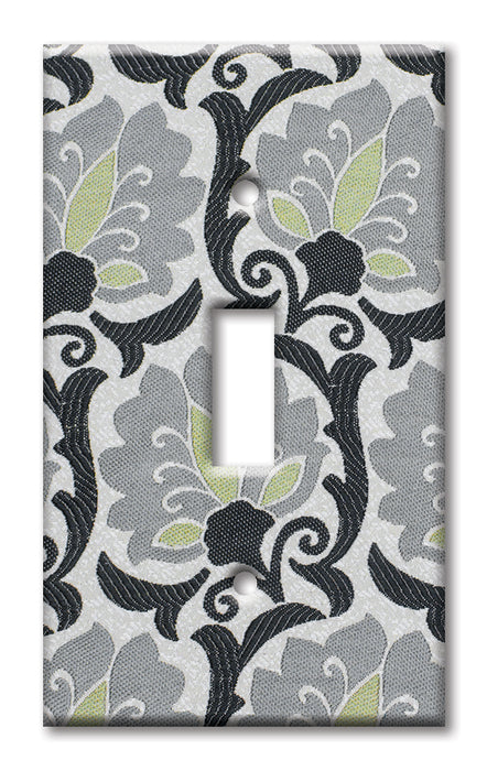 Decorative Printed OVERSIZED Switch Plate - Electrical Switch Cover JUMBO Wall Plate by Art Plates - Flowers