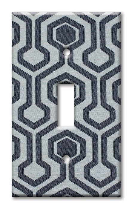 Decorative Printed OVERSIZED Switch Plate - Electrical Switch Cover JUMBO Wall Plate by Art Plates - Keyhole