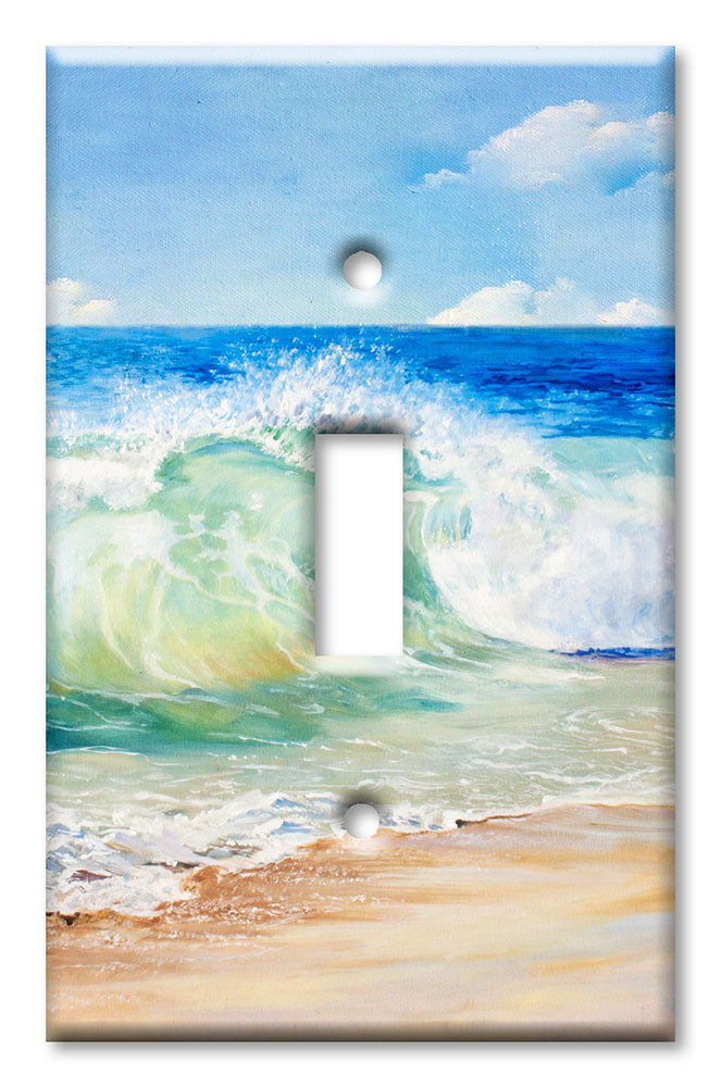 Standard Size Beach & Tropical Themed Switch Plates