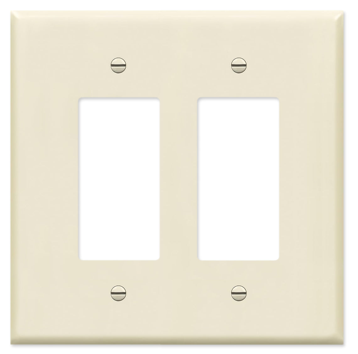 OVERSIZED Jumbo Over Size Beige Metal Light Switch Plate - Solid Steel ...